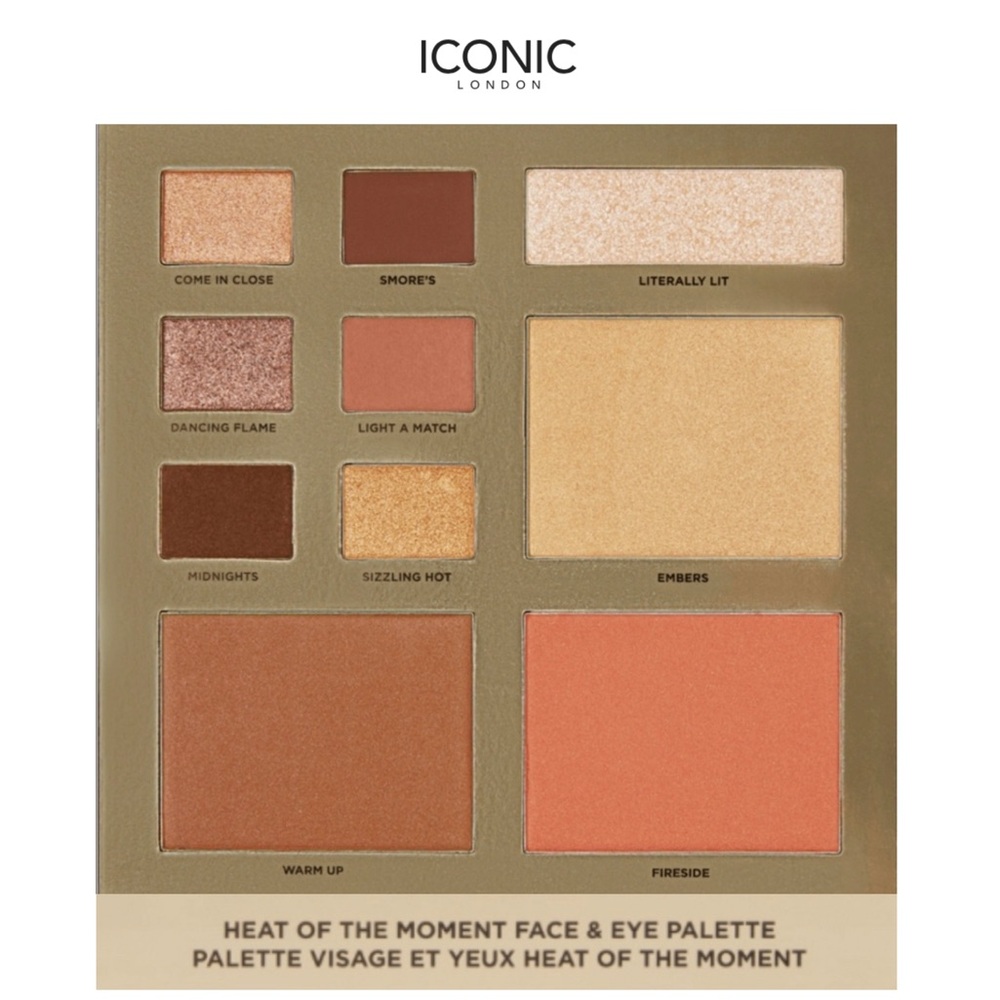 ICONIC London - Heat Of The Moment Face & Eye Palette